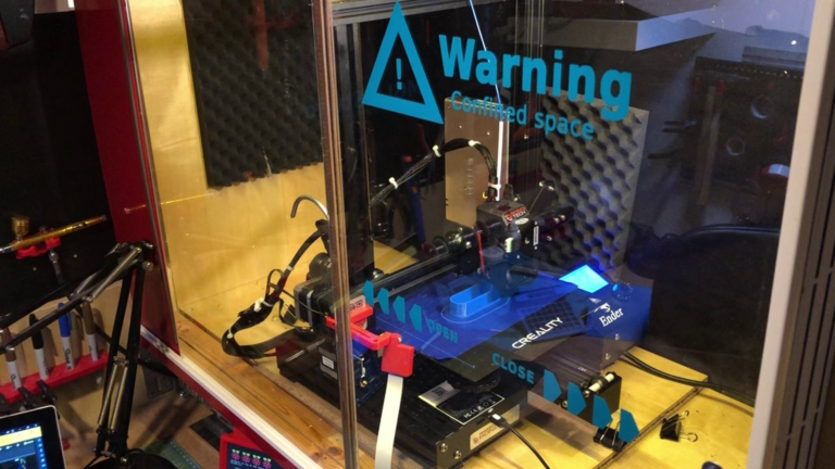 Vy över min 3D printer