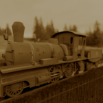 Render74_Rusty_fence_Train_Sepia